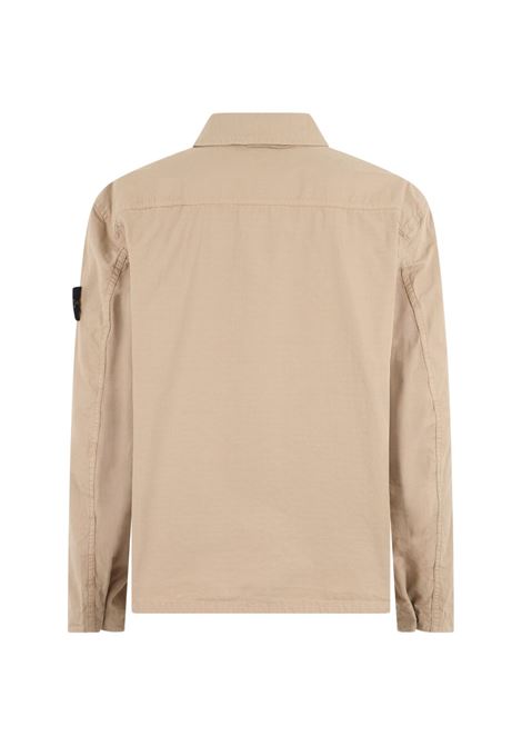 overshirt 1200005 uomo beige STONE ISLAND | L1S15 1200005 S0298V009A